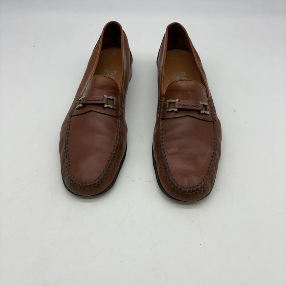 Salvatore Ferragamo Gancini Bit Loafers